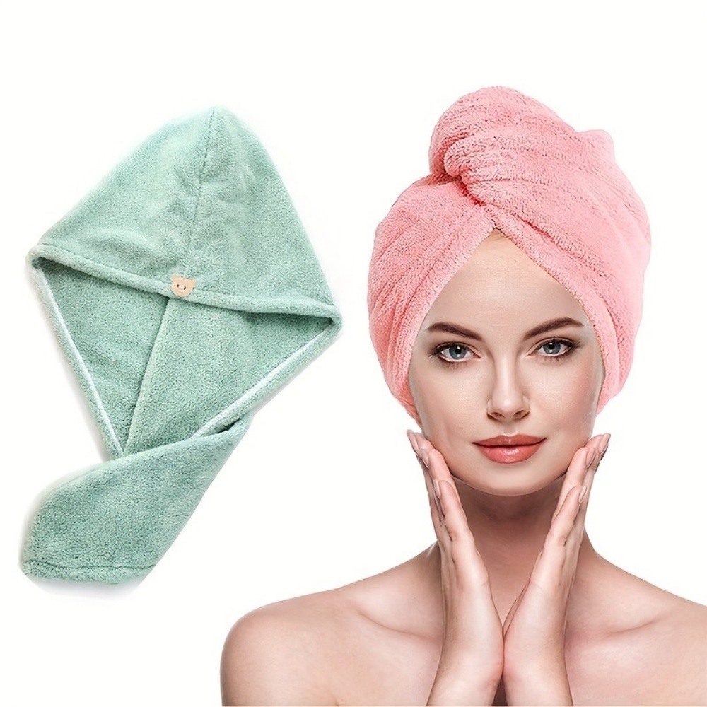 Golf Towel - 여성용 퀵 드라이 헤어 햇 -