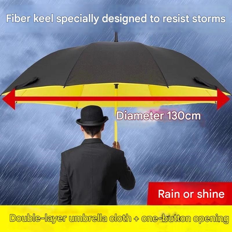 30인치 자동 대형 이중 레이어 우산 확대 강화 롱 핸 - Golf Umbrella 리뷰 및 가격