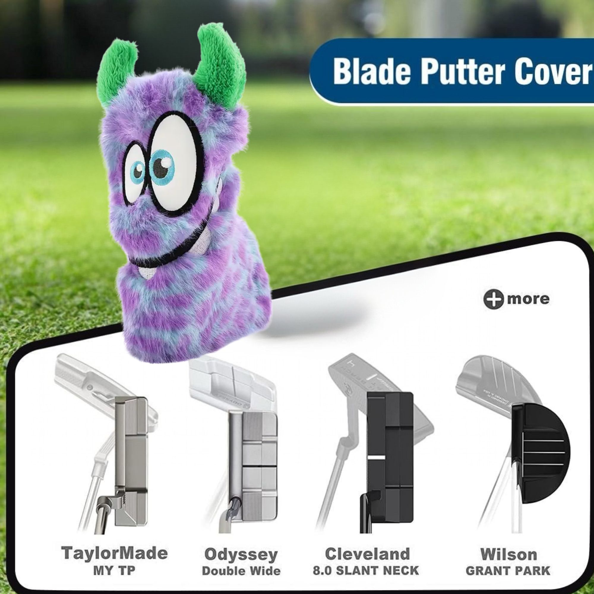 재미있는 블레이드 퍼터 골프 클럽 커버 보호용 블레이드 - Golf Putter 리뷰 및 가격