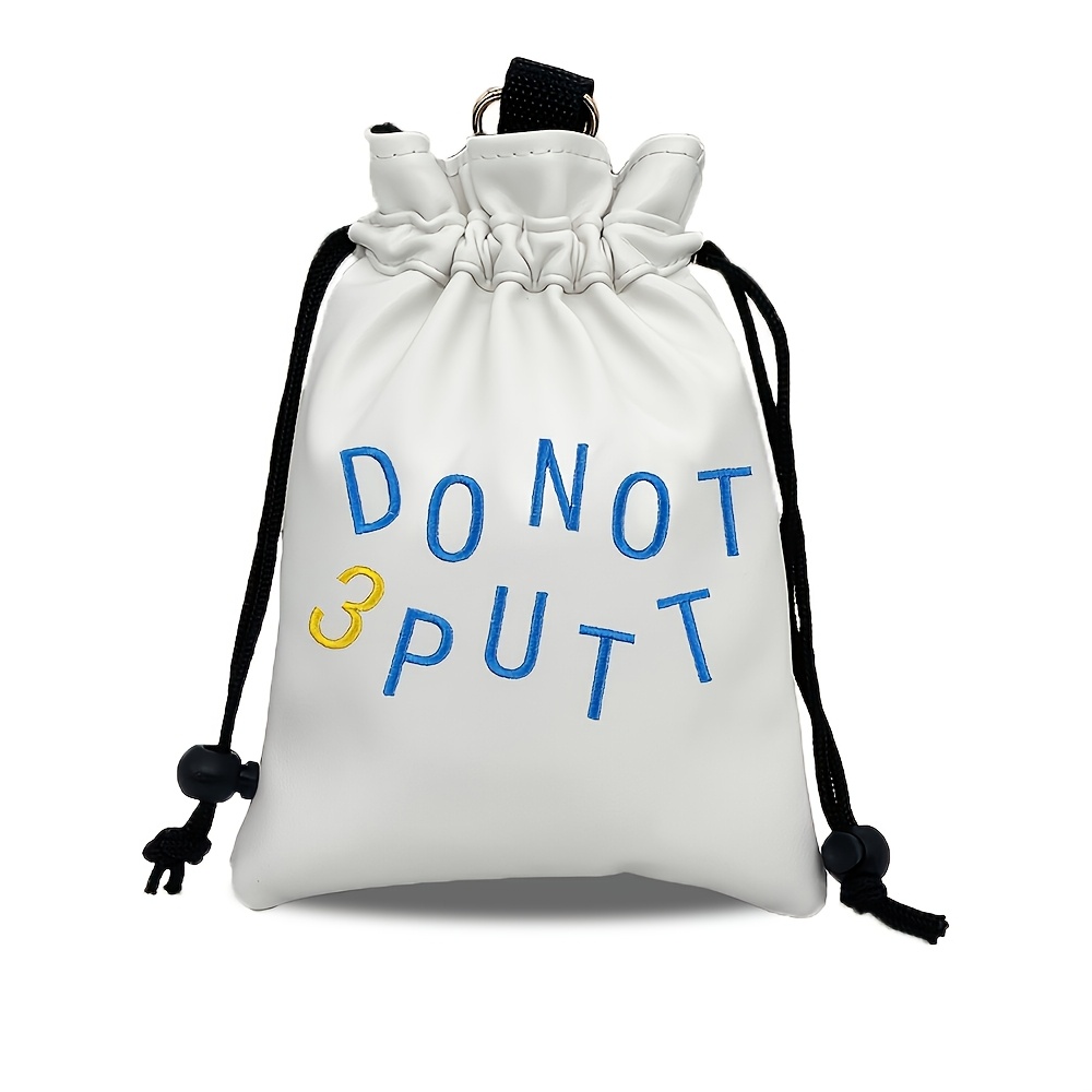 골프공 가방 1개, 정교한 자수가 있는 PU 소재, 휴 - Golf Bag 리뷰 및 가격