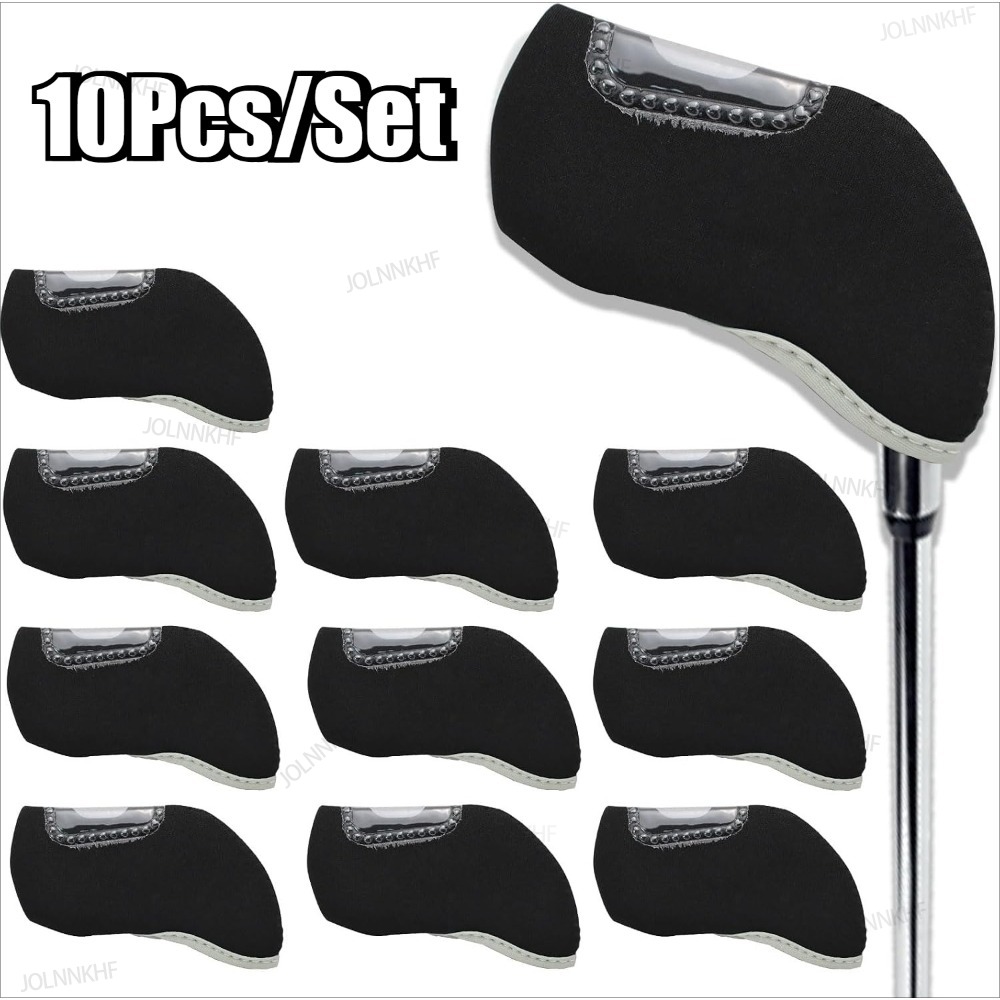 투명 창이 있는 골프 클럽 커버 10개 골프 커버 골프 - Golf Putter 리뷰 및 가격